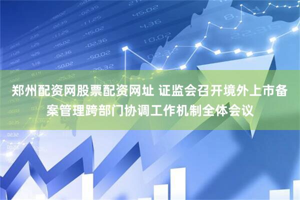 郑州配资网股票配资网址 证监会召开境外上市备案管理跨部门协调工作机制全体会议