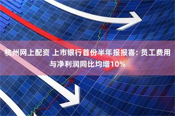 杭州网上配资 上市银行首份半年报报喜: 员工费用与净利润同比均增10%